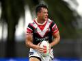 Joey Manu wants to win another premiership with the Sydney Roosters before his move to rugby union. (Dan Himbrechts/AAP PHOTOS)