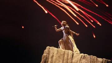 Eurovision favourite Ukraine is among the contestants to reach the song contest's grand final. (AP PHOTO)