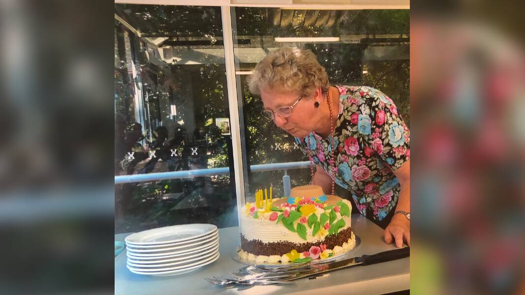 Devonport grandmother Lesley Proctor will celebrate her 20th birthday on February 29, 2024. Picture supplied 
