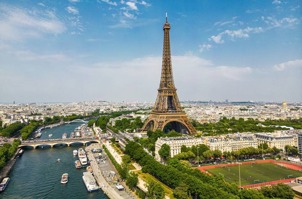 The Eiffel Tower is the most iconic of all the structures in Paris. Picture Shutterstock