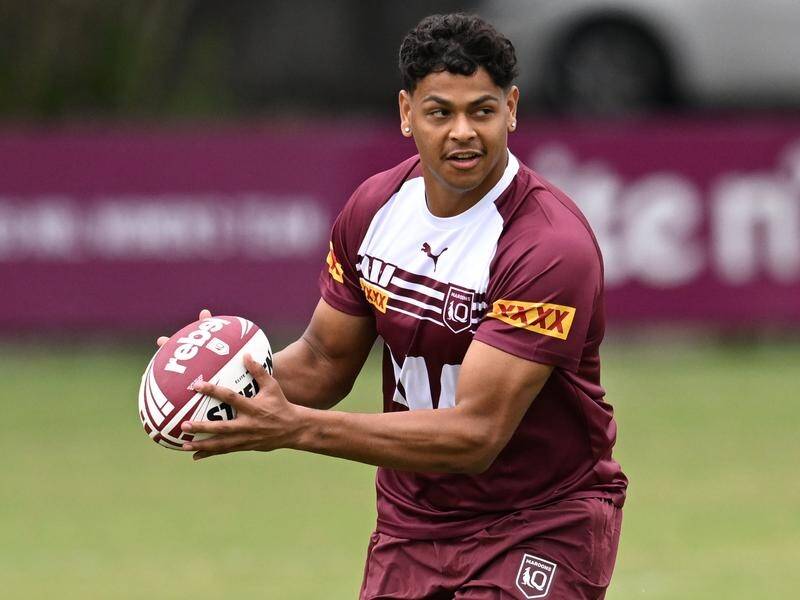 Queensland utility Selwyn Cobbo says he is ready to play in the forwards if called upon. (Darren England/AAP PHOTOS)