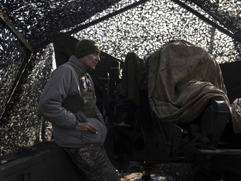Ukraine is about to mark two years of its resistance to Russia's invasion, as it seeks more aid. (AP PHOTO)