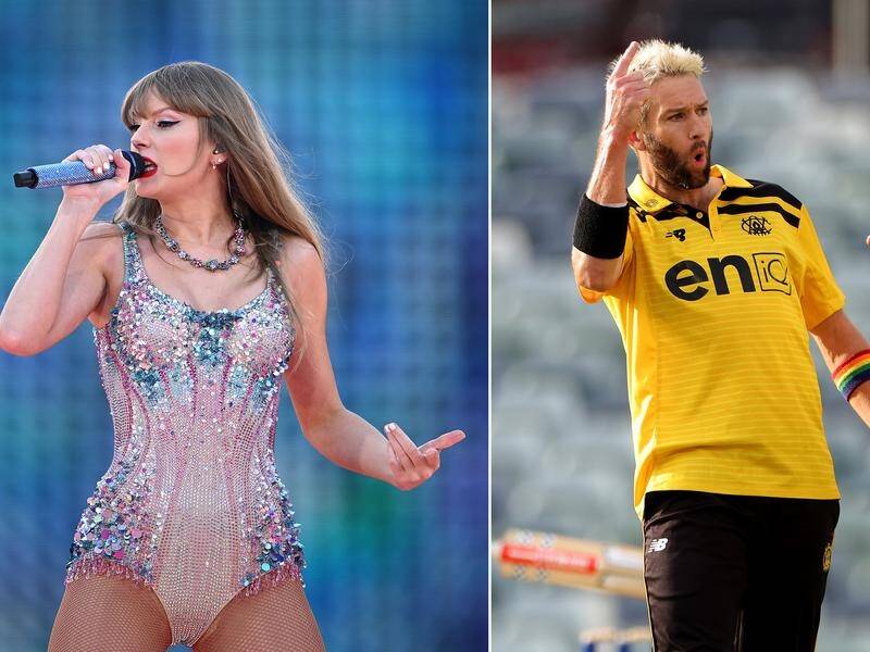 WA are looking to follow Taylor Swift in defining their own era with a stellar Sydney performance. (Joel Carrett / Richard Wainwright/AAP PHOTOS)